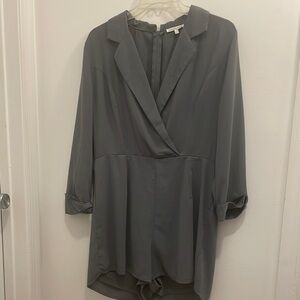 Charlotte Russe Gray Jumpsuit